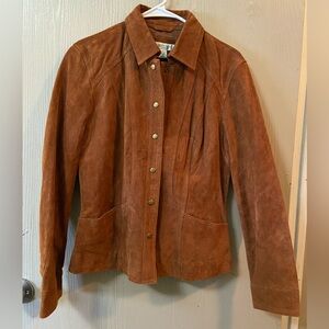 Coldwater Creek Suedeline Jacket